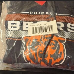Chicago Bears Black and Orange Hoodie